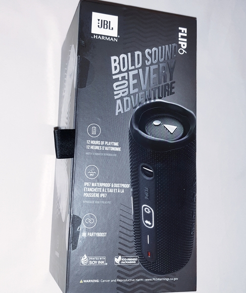 JBL Flip 6 Portable Bluetooth Waterproof Speaker - Picture 9 of 11